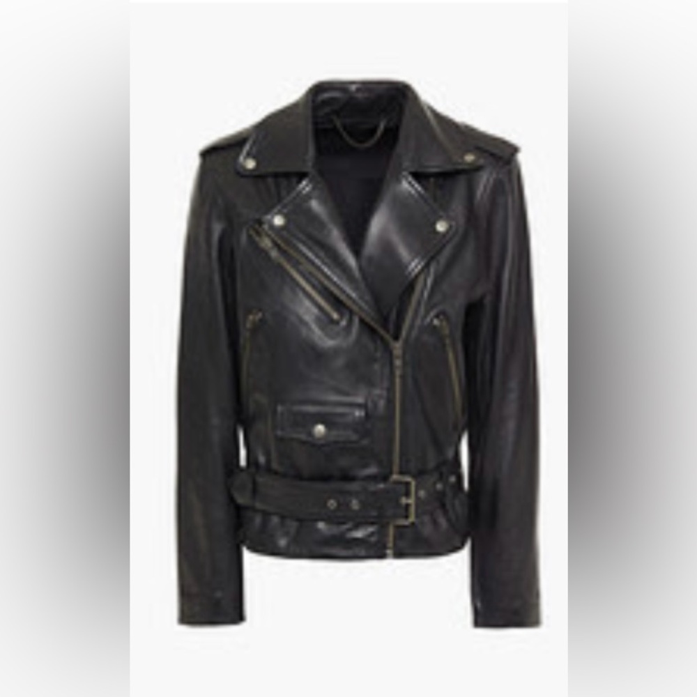 Genuine leather Muubaa biker jacket